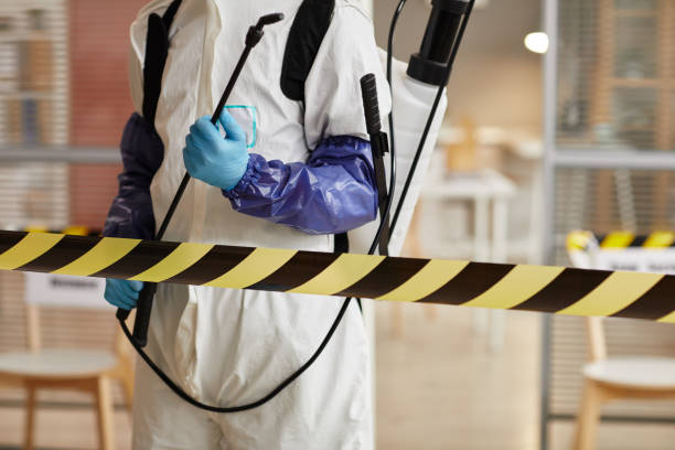 Professional Biohazard Cleanup technician working in Rosewood, OH